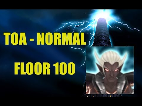 SUMMONERS WAR: TOA NORMAL 100TH FLOOR (ATH'TAROS BOSS) AUTO TEAM IN 2 MINUTES!