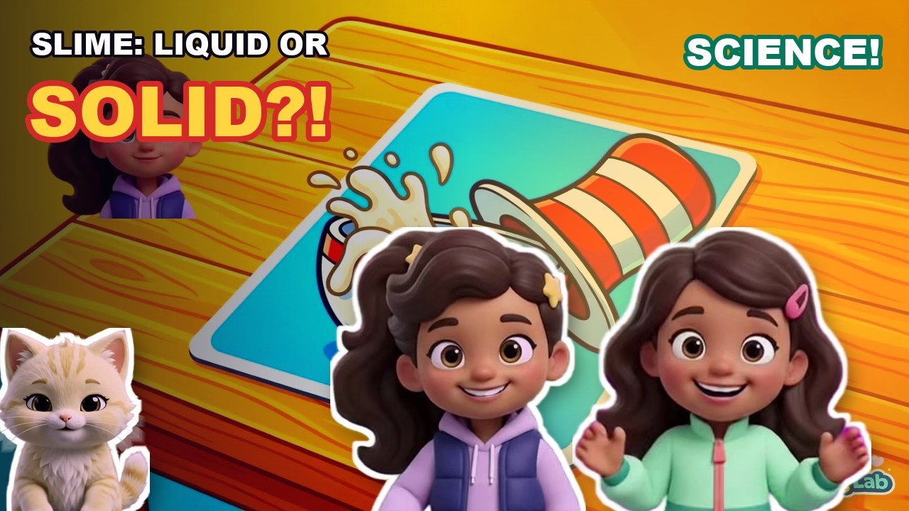 Why Is Slime a Liquid AND a Solid? | Science for Kids