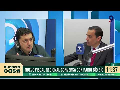 Entrevista a nuevo Fiscal Regional del Biobío en Radio Bío Bío
