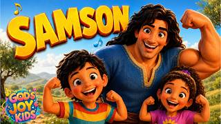 Download lagu Samson 💪 | Christian Song for Kids | Bible Worship Fun & Learning mp3