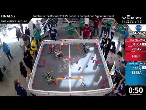 Rumble In the Rockies : Oquirrh - Final #1-2 - 3150A & 2054V vs 1412J & 8675A - Auton + Driver