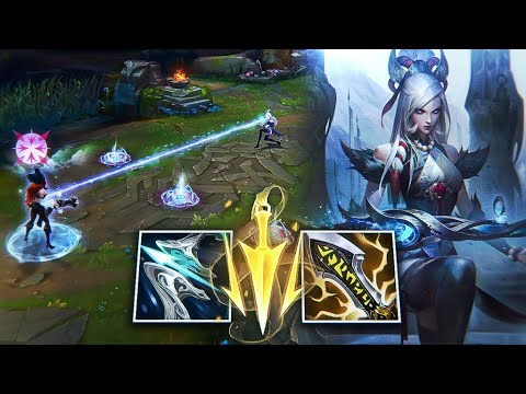 NEW S+ SNOW MOON CAITLYN SKIN | BEST Build & Runes | League of Legends