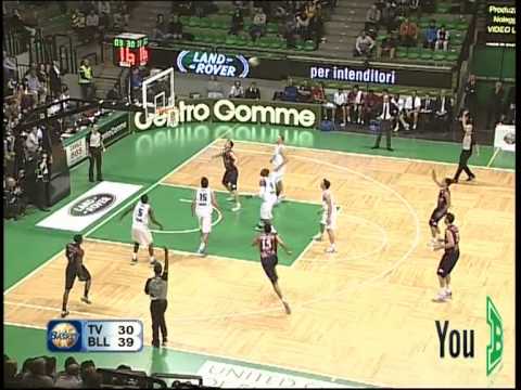 Highlights Benetton Treviso - Angelico Biella 8a giornata Serie A 2011/2012