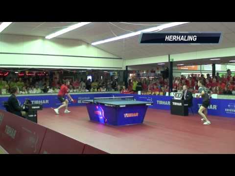 Samenvatting finale eredivisie tafeltennis