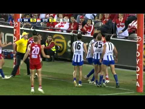 AFL 2011 - Round 10 - North Melbourne vs. Sydney Swans - Game Highlights