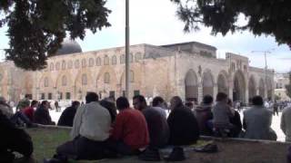 preview picture of video '10/4/2009 Friday from alquds, al aqsa & Dome of the rock'