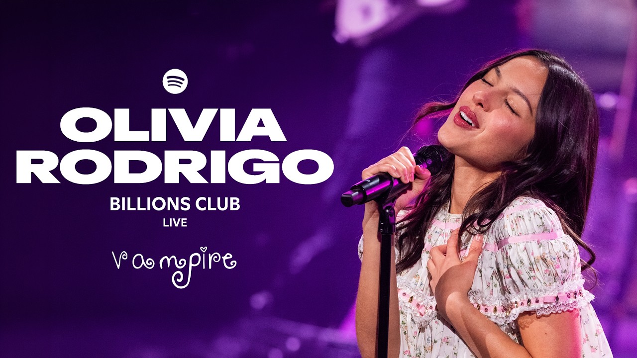 Olivia Rodrigo - vampire (Billions Club Live)