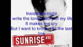 Sunrise Avenue-Choose to be me (with lyrics)