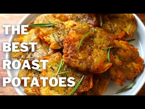 Crispy Roasted Potatoes Recipe! The Best Roast Potatoes Ever!