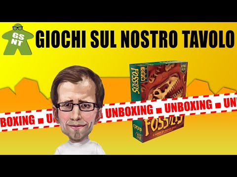 [Disinscatola] - 170 - Fossilis: Kickstarter Edition (unboxing) by fabiofiol