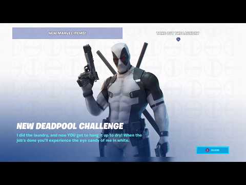 find deadpools shorts and salute deadpools underpants (deadpool week 9)