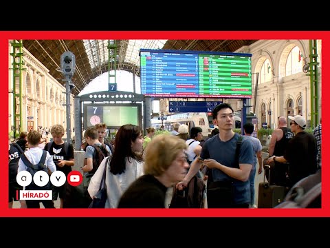 Káosz a Keletiben: Újranyitott a pályaudvar, de még akadozik a vonatközlekedés