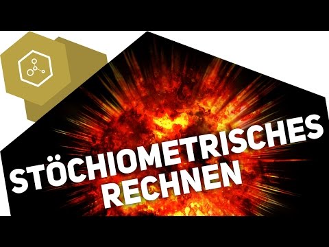Stoichiometric calculation using the example of an explosion
