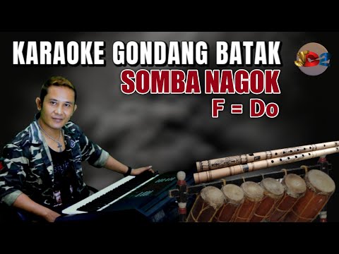 Gondang Batak, Somba Nagok, F=Do - Karaoke Untuk Seruling - Gondang Batak Versi Karaoke Keyboard