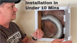 Installation and Review of a Bozzon 14x14 Paintable Drywall Access Panel (8 Sizes Available)