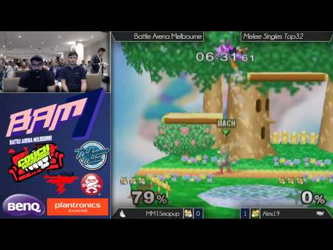 Bam 7 Melee Singles Winners R2 - Alex19 vs Smopup
