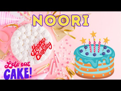 Happy Birthday Noori, Birthday of Noori, Best Birthday Wishes, hbd