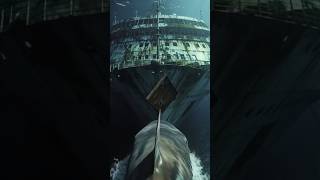 Shark POV: Exploring a Sunken Cruise Ship Interior상어 시점: 바닷속 침몰 유람선 내부 탐험