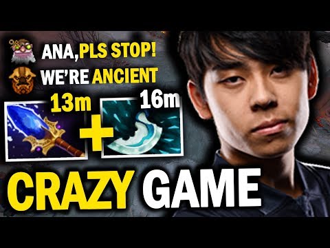 INSANE GAMEPLAY!!! OG.Ana Invoker Destroyed Ancient Players | CRAZY EPIC 18 mins Gameplay