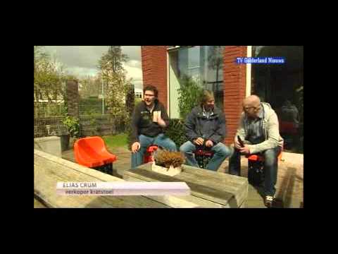 De kratstoel op TV Gelderland Nieuws - 18 april 2012