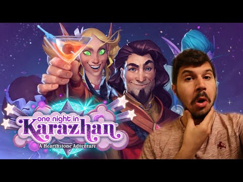 One Night in Karazhan Solo Adventure! Hearthstone Gameplay!