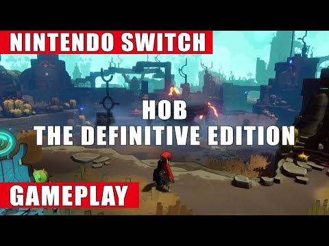 Hob: The Definitive Edition Nintendo Switch Gameplay