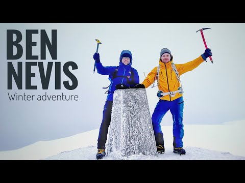 🏴󠁧󠁢󠁳󠁣󠁴󠁿 Ben Nevis (1,345m) Winter mountaineering adventure