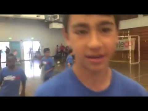 WUFA with Andreu Plaza from FC Barcelona