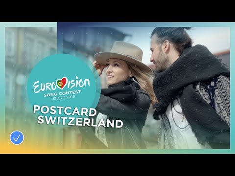 Postcard of ZiBBZ from Switzerland - Eurovision 2018