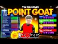 6 2 POINT GOAT BROKE NBA 2K26 BEST POINT GUARD BUILD In 2K26 The BEST GUARD BUILD 2K26