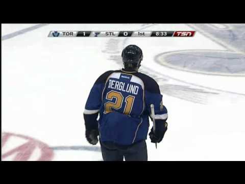 John-Michael Liles Scores A PPG Against St. Louis Blues November 10th 2011