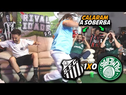 React to Santos 1-0 Palmeiras | Highlights | Goals | Brazilian Championship