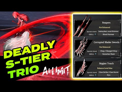AI LIMIT S-Tier Piercing: Stygian Touch vs Reapers vs Corrupted Blader Swords