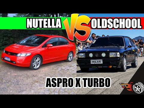 Comparativo: Civic SI 210WHP x Passat MD Turbo - Arrancada e Acelero