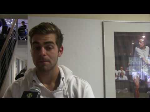 Robin Staněk po vítězství v 2. kole singlu Futures Vestec 2016