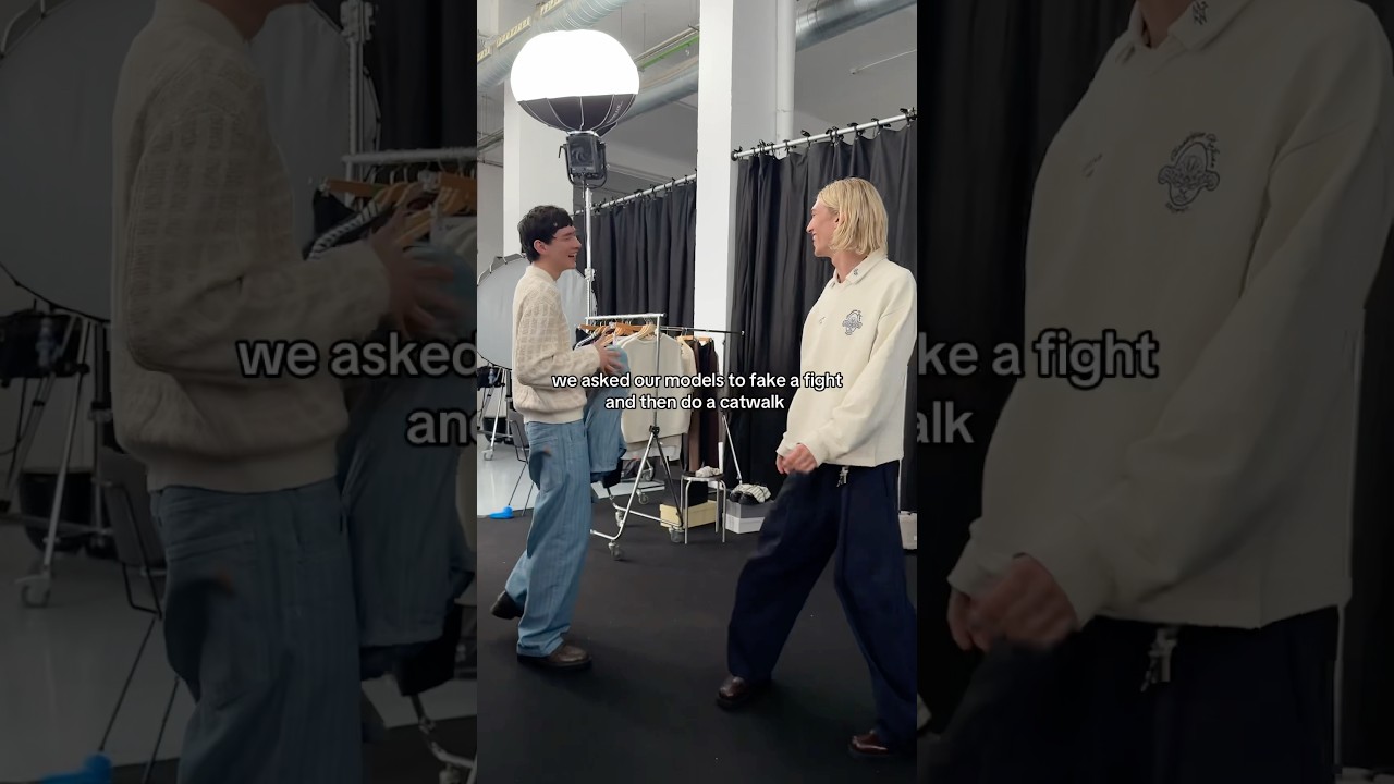 BERSHKA Menswear FW25: we got this show, so the “fight” was worth it 🙂‍↕️🤝 #menswear #outfitideas