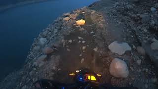 preview picture of video 'Tehri lake off-roading | Pulsar 200NS |'