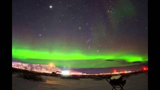 preview picture of video 'オーロラ グリーンランド カンゲルルススアーク aurora northern lights greenland Kangerlussuaq'