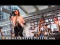 BUFFY SAINTE-MARIE - CHO CHO FIRE LIVE @ YONGE DUNDAS SQUARE 2012