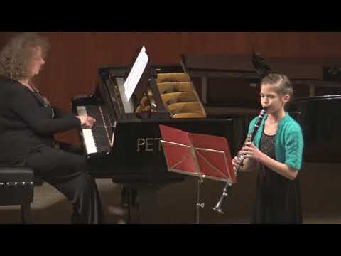 Tereza Rybníčková klarinet - Jarní koncert ZUŠ Krnov