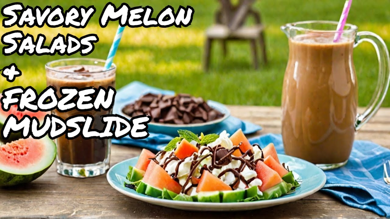 Beat the Heat: Savory Melon Salads & Frozen Mudslide