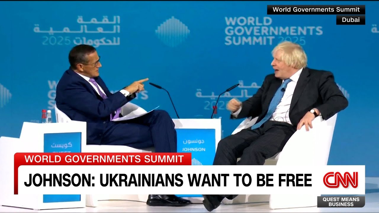 Boris Johnson on Ending the Conflict Between Russia and Ukraine