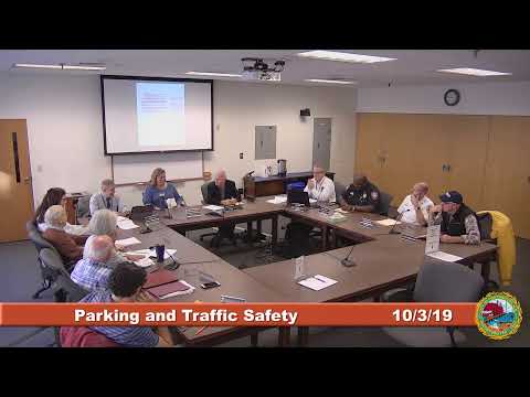 Parking and Traffic Safety Committee 10.3.2019