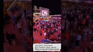 Carnival Panorama Rockin 80's party #cruise #carnivalpanorama #cruisetour #travel #cruiseship