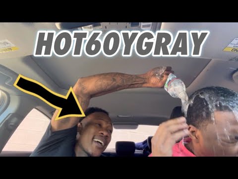 I PLAYED LINCOLN MUSIC IN FRONT OF HOT60YGRAY *He threw water on me*