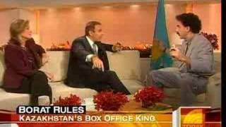 Выступление Бората на Шоу Today на NBC