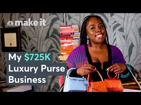 , title : 'How I Made Over $725,000 Designing Luxury Bags While Earning An MBA | On The Side'