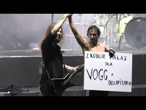 Gojira (with Vogg!) LIVE From the Sky - Kraków, Tauron Arena, Poland 2025