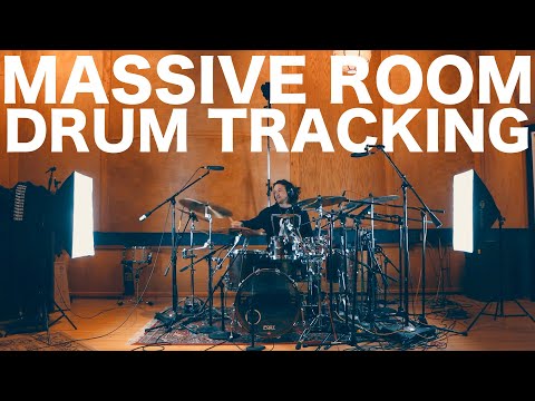 Tracking Drums in a HUGE Room (Sharkbite Studios)