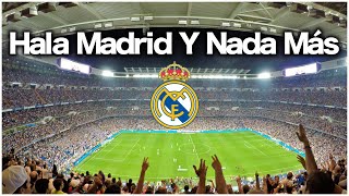 ¡Hala Madrid y nada más! Himno Real Madrid en el Santiago Bernabéu 4K